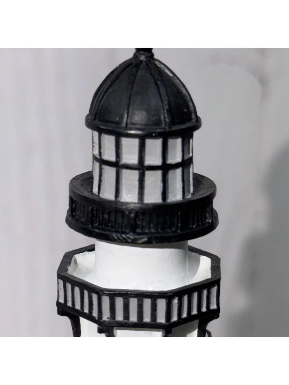 Lefton Historic American Lighthouse Montauk Point Figurine CCM12189 1998 w/ Box